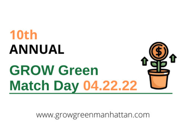 GROW GREEN Match Day